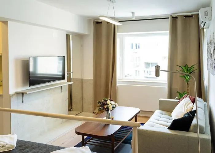 Daire Sunny Modern - Cismigiu Park & Old Town